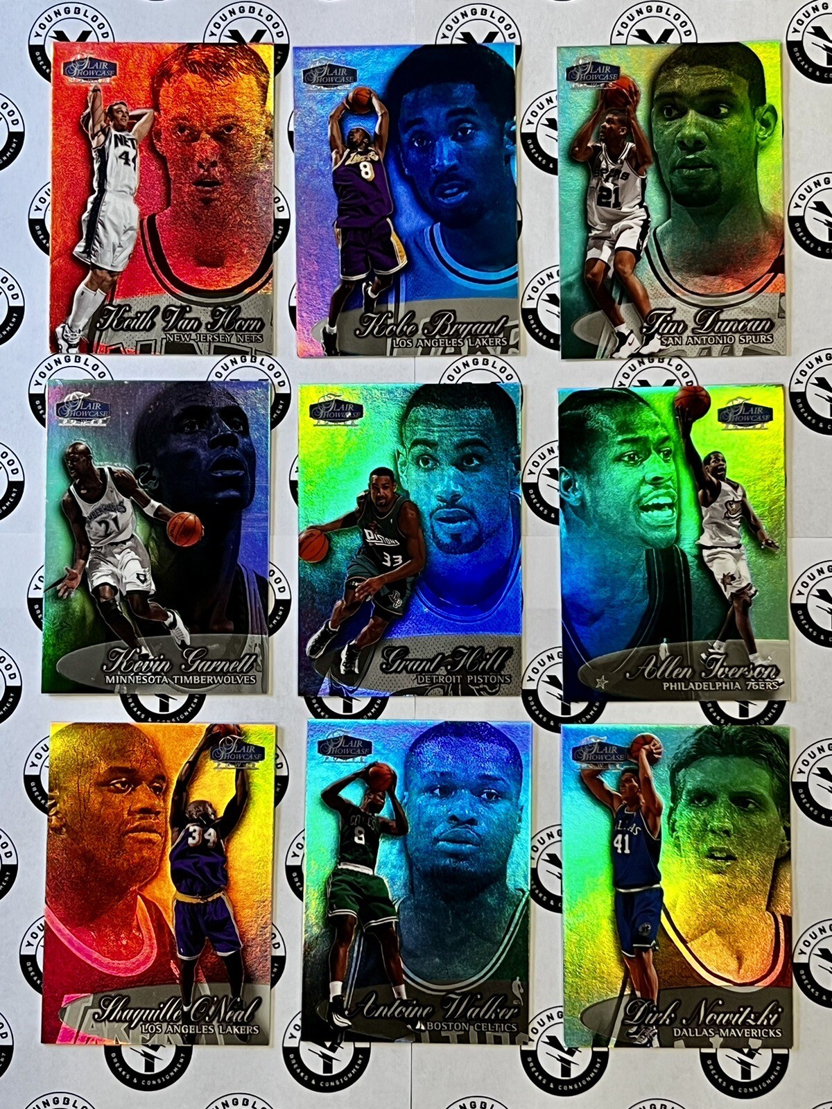 ?1998-99 Flair Showcase Basketball Row 3 Complete Set 1-90? | eBay