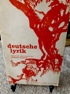 Deutsche Lyrik:Konrad Schaum,1963, Trade PB,Stated 1st Edition, Vtg