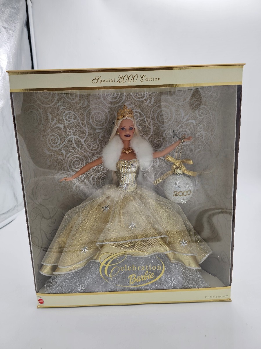 Vacances Célébration Édition Spéciale 2000 Poupée Barbie Doré