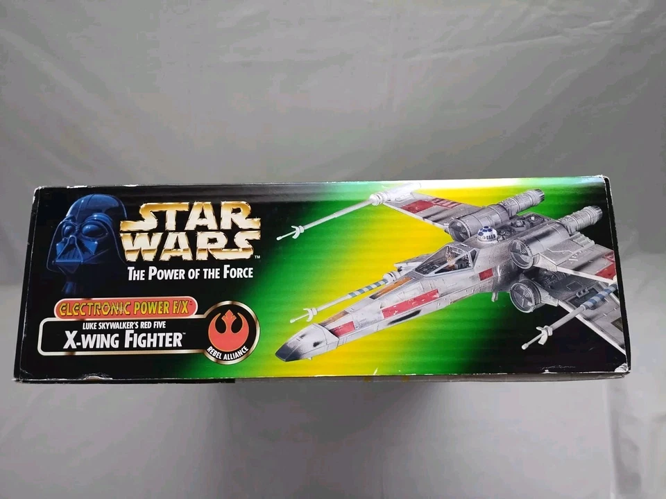 Star Wars 69784 POTF Electronic Power F/X Luke Skywalker Red X-Wing Fighter 1997 Foto 4 de 4