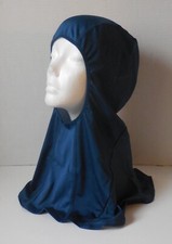 Nike Pro Sport UV Contoured Performance HIJAB Valerian Blue Women M/L