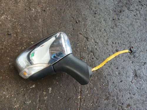 RENAULT CAPTUR 2013-2017 2015 ELECTRIC WING MIRROR CHROME O/S RIGHT DRIVERS ~