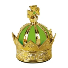 NEW Green Gold Vintage Retro 90s King CROWN Car Truck Semi RV Air Freshener RARE