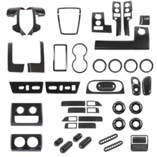 Carbon Fiber Interior Exterior Trim Accessories Cover For Ford F150 Raptor 09-14