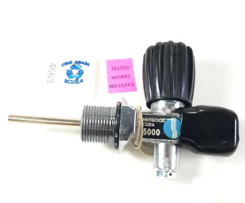 Sherwood Scuba Yoke Tank K Valve Assembly Diving Paintball 5000 psi Cylinder - Picture 2 of 9