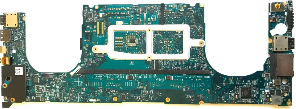 Dell Precision 5530 XPS 15 9570 Motherboard intel i7-8850H LA-G341P 0VDJMX Test - Image 3 of 4