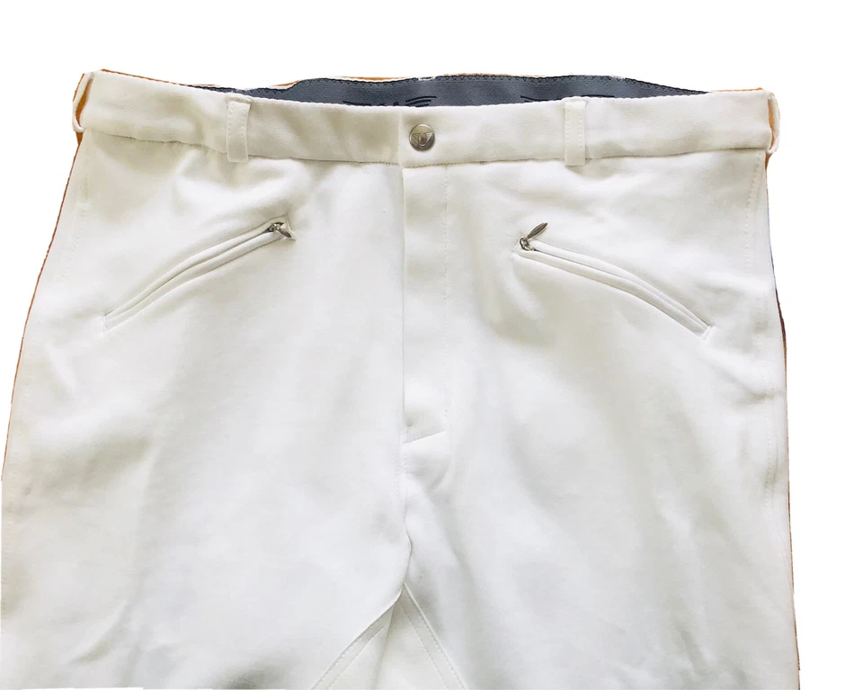 Pantalones de montar TuffRider de algodón ecuestre de asiento completo para hombre talla 34 nuevos con etiquetas Foto 2 de 4