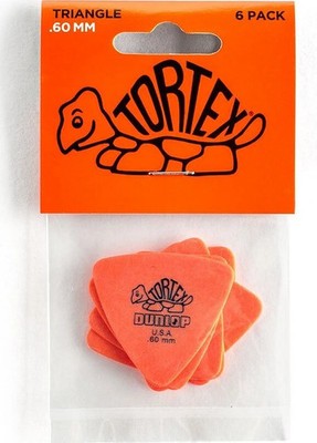 DUNLOP TORTEX .60 TRI 6/PK