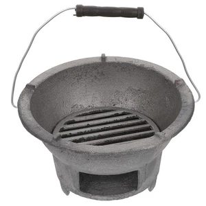Portable Bbq Grill Cast Iron Barbecue Stove for Outdoor Camping Cooking