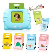 Toddler Toys Sight Words Talking Flash Cards 224 Words Blue General Version 