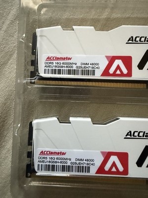 ACClamator DDR5-6000 Memory 32GB 6000Mhz | eBay