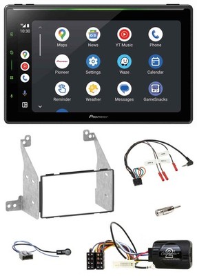 Pioneer 2DIN Steering Wheel USB Bluetooth DAB Car Stereo for Nissan Pathfinder R51 2010-