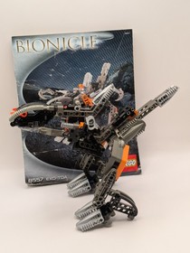 LEGO BIONICLE: Exo-Toa (8557) Titan Incomplete Missing Hose + Torn Instructions