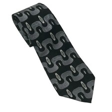 Chaps Ralph Lauren Tie Geometric 100% Silk Mens Made In Italy Designer 59 x 3.75