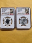 2014 50th Anniversary Silver Kennedy PF69 &SP69