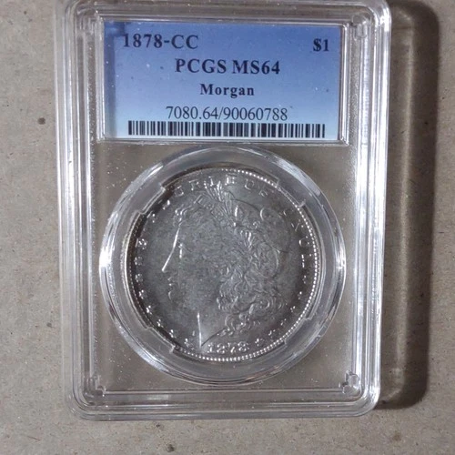 1878 Carson City Morgan Dollar PCGS MS64 $1 Silver Coin Uncirculated