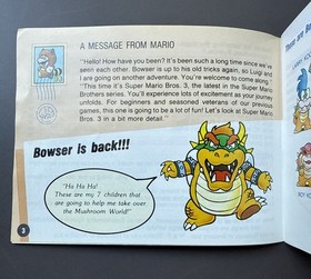 Super Mario Bros. 3 (Nintendo NES, 1990) Authentic Cartridge + Manual!