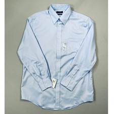 Lauren Ralph Lauren Men's Ultraflex Regular-Fit Dress Shirt, Navy 16 32-33 85