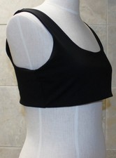 New Gap GapFit sz XL chest 36" Black Power You Studio Bra