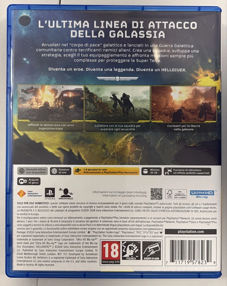 Helldrivers II ps5, foto 2 di 2