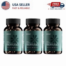 3Pack New Probiotics Dietary Supplement BIOMA Formula for Men and Women