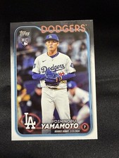 Yoshinobu Yamamoto 2024 Topps Update #US149 Rookie RC