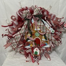 Gingerbread Wreath, Gingerbread Decor, Wreath, Christmas Wreath