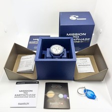 Omega Omega x Swatch Speedmaster Mission to Earth Phase Moonshine Gold Snoopy Quartz