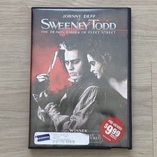 Sweeney Todd: The Demon Barber of Fleet Street (DVD, 2008)