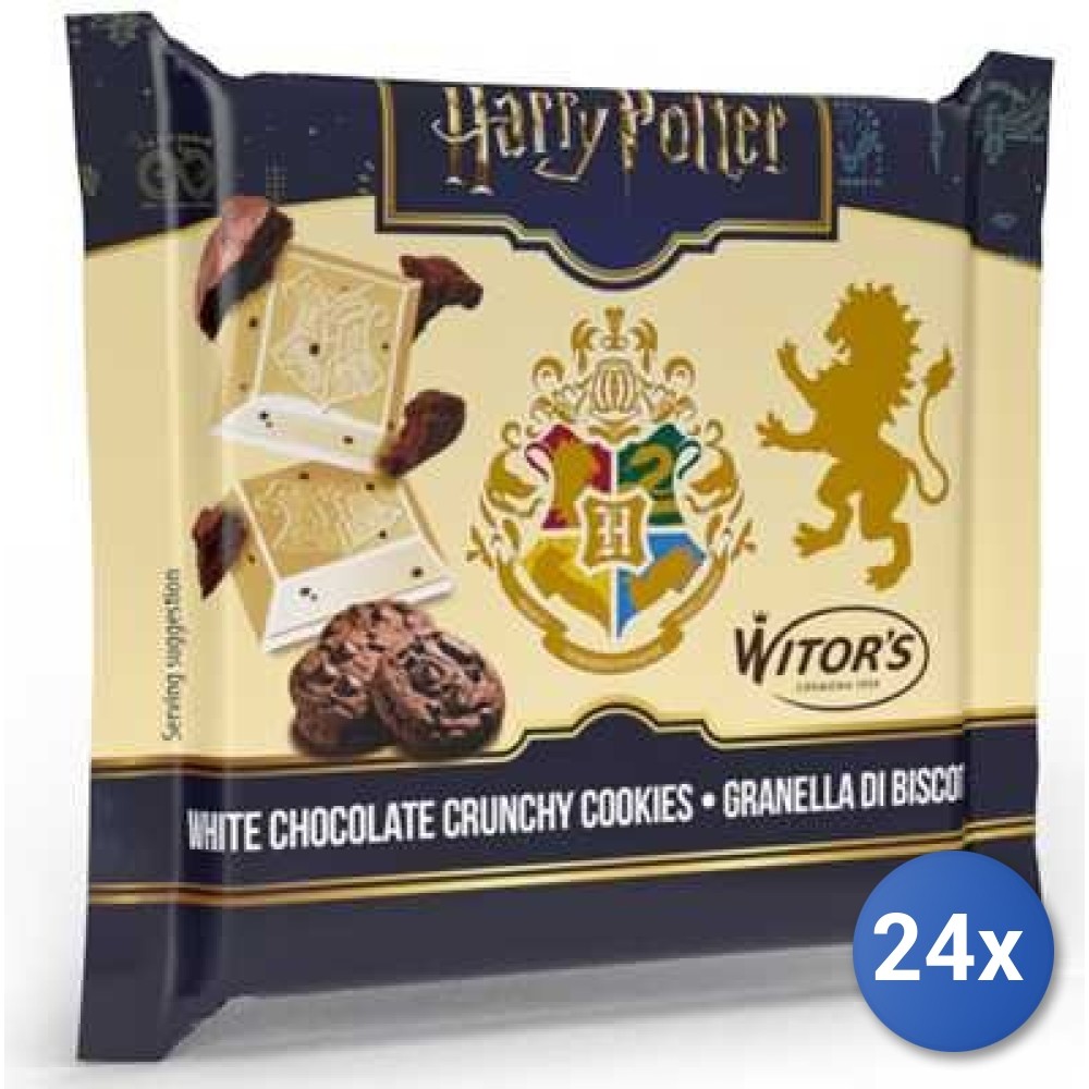 24x Multipack Witors Chocolate Harry Potter White And Cookies 40 Gr