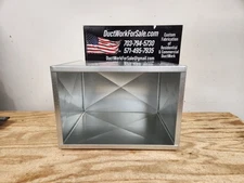 hvac stand return air box duct hvac 24"x28"x14" tall 22 gauge metal Heavy Duty