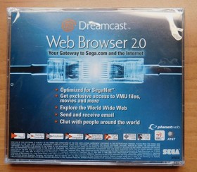 PlanetWeb Web Browser 2.0 (Sega Dreamcast) Brand New Factory Sealed Swirl Game