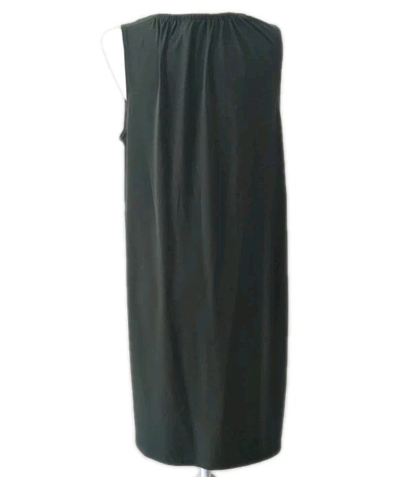 Abito donna Michael Kors verde nappa taglia L