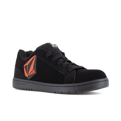 Volcom Mens 30471 Composite Toe Skate Work Shoes US 14 M Black EUC 