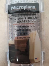 Microplane Brand - Medium Ribbon Grater For Soft Cheeses, Chocolate, Onion