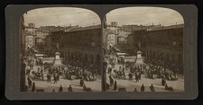 Foto: Escena de mercado en la Piazza Garibaldi, Perugia, Italia