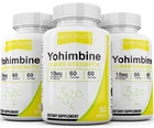 Yohimbine HCl 10mg GINKGO Extract 120mg 180 Capsules Extra Strength Max Potency