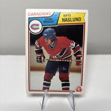 Mats Naslund Rookie Card RC 1983-84 OPC O-Pee-Chee #193. rookie card picture