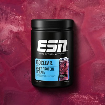 ESN Isoclear Whey Protein Isolate - 300 g - Blueberry Iced Tea - 31.07.2027
