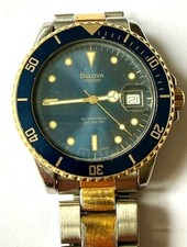 Orologio uomo Bulova Trident Sub Diver automatico vintage anni 80