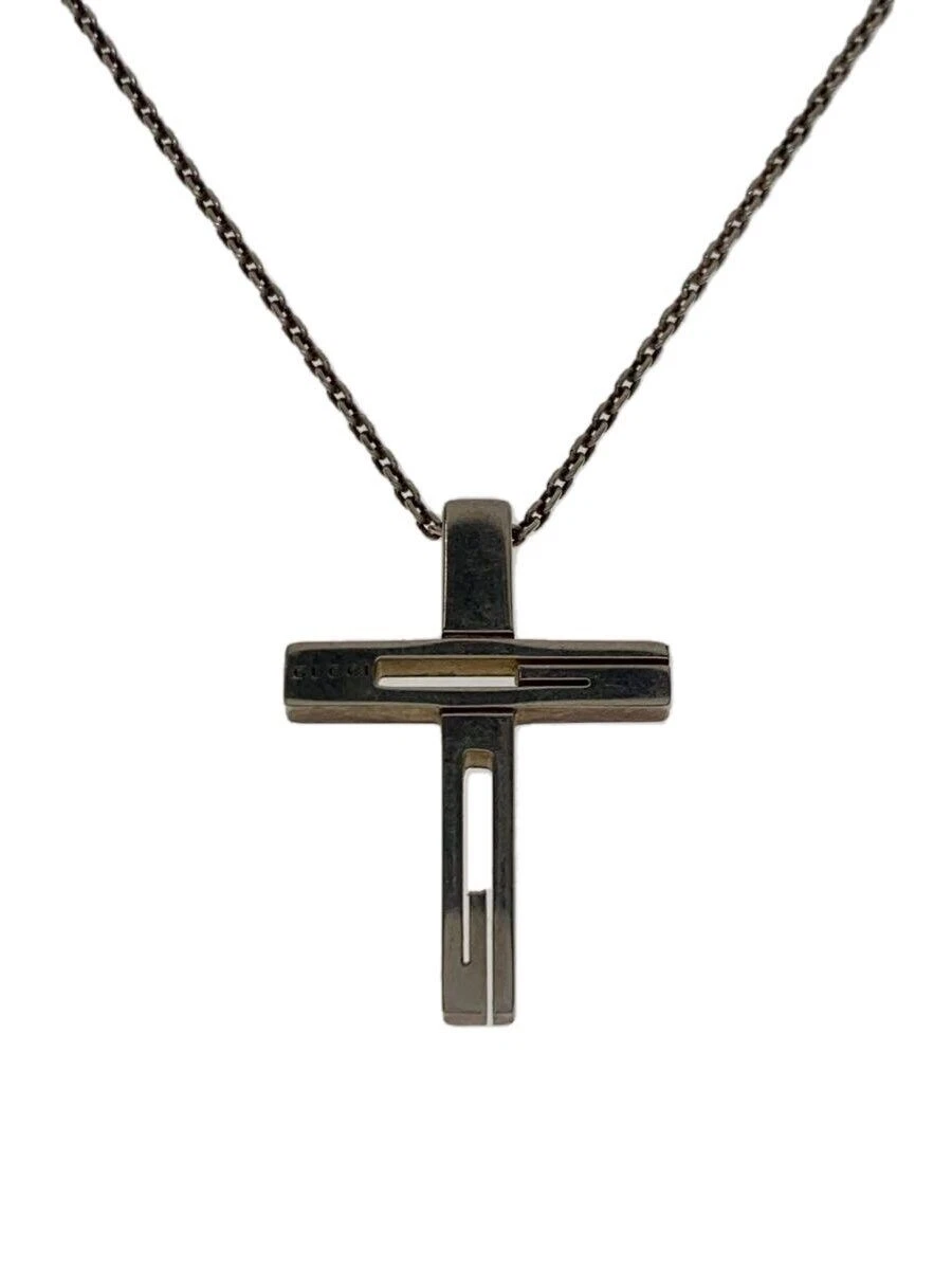 GUCCI SV950 Collana in argento con top da uomo usata