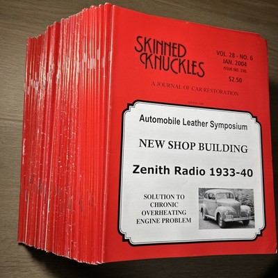 Skinned Knuckles Magazine Lot 48 Issues 2004-2007 Complete Car Restoration
