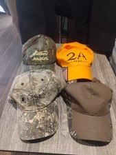 Four Camouflage Ball Cap Hat Lot Matthews, Cobra, JH, 2A