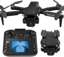 TD12 LCD Drone Brushless 4K Kamera Faltbar Quadrocopter mit LCD Fernsteuerung