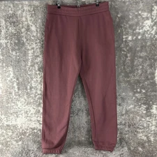 Peak Performance Size L Minimalist Flat Front Athleisure Jogger Pants Purple