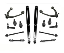 07-11 Fits Tahoe Yukon 1500 REAR SHOCKS + CONTROL ARM SUSPENSION CHASSI KIT 14Pc