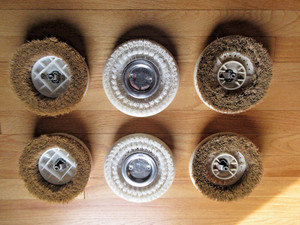 Lot 6  Regina/Koblenz Floor Machine Polisher brushes