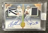 2021 Panini Eminence Player Worn Dual Patch On Card AUTO 8/10 SSP - AIKMAN & DAK