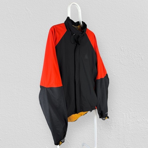 Vintage Nike ACG Jacke Storm-Fit Schwarz Rot Selten 90s Mountainbike Herren Large - Bild 3 von 8