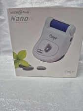 Emjoi Micro-Pedi Nano Portable Pedicure Device White Battery Operated- Used